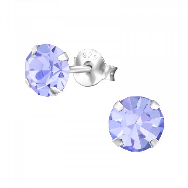 Alexandrite Stud Earrings - June Birthstone