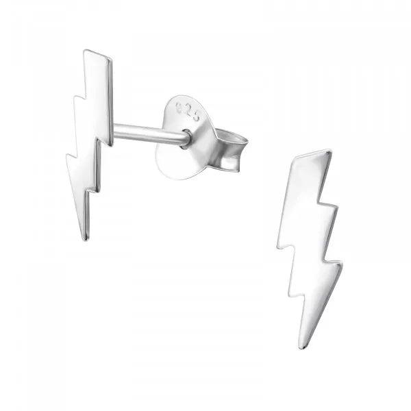 3 strike lightning Stud Earrings