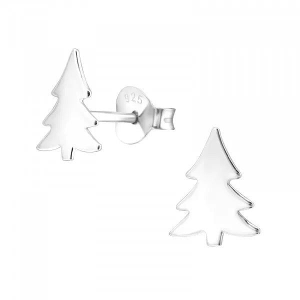 Tree Stud Earrings