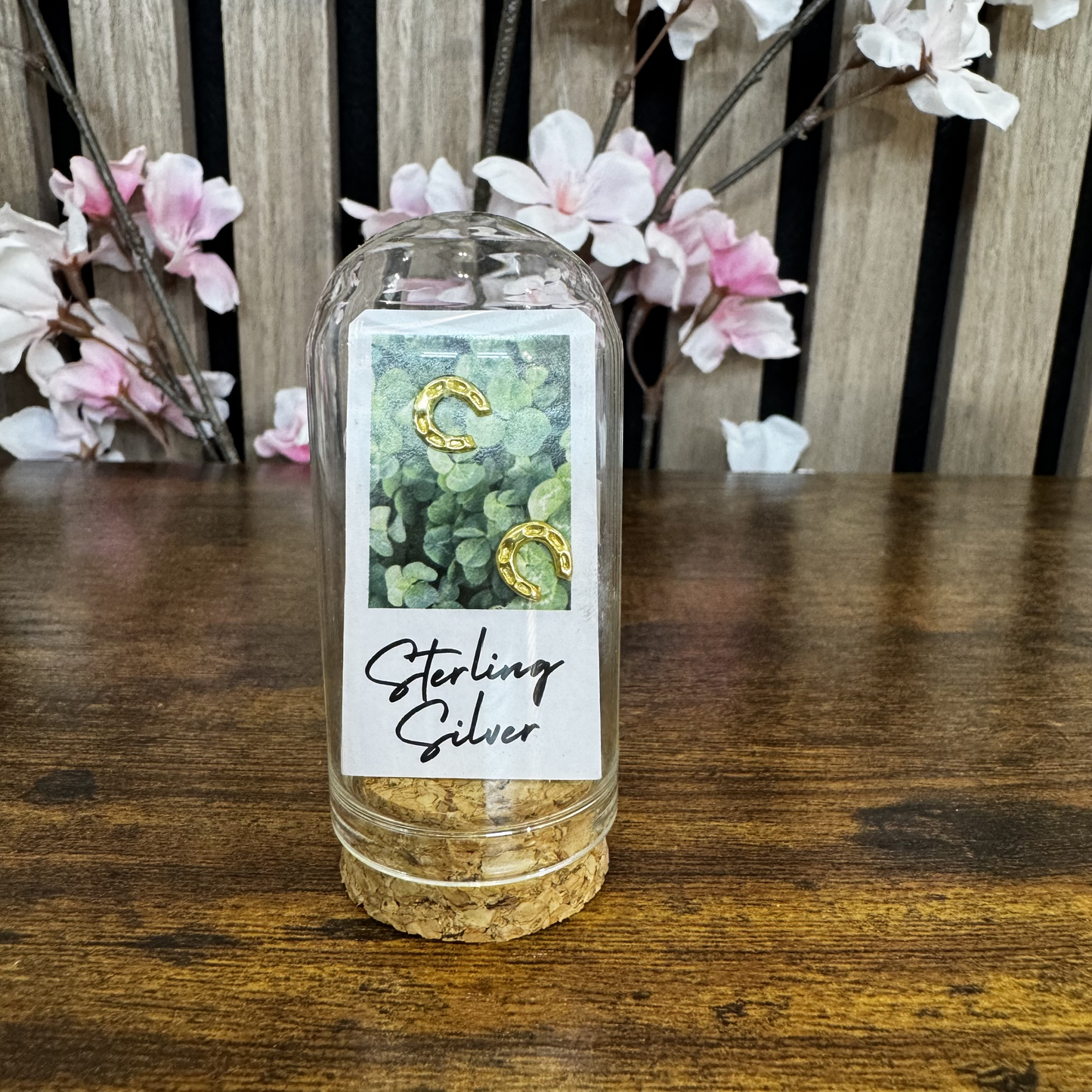 Horseshoe - Gold Polaroid