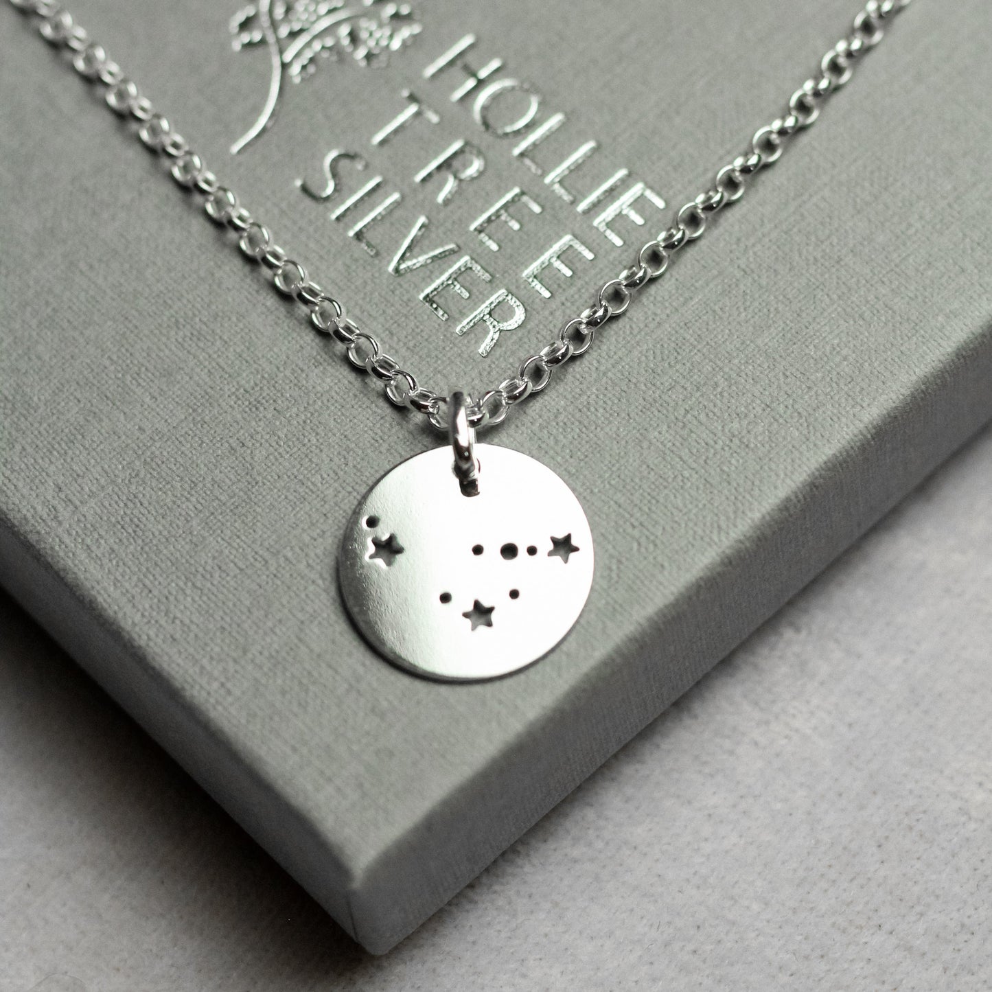 Capricorn Star Sign Constellation bracelet in Sterling Silver
