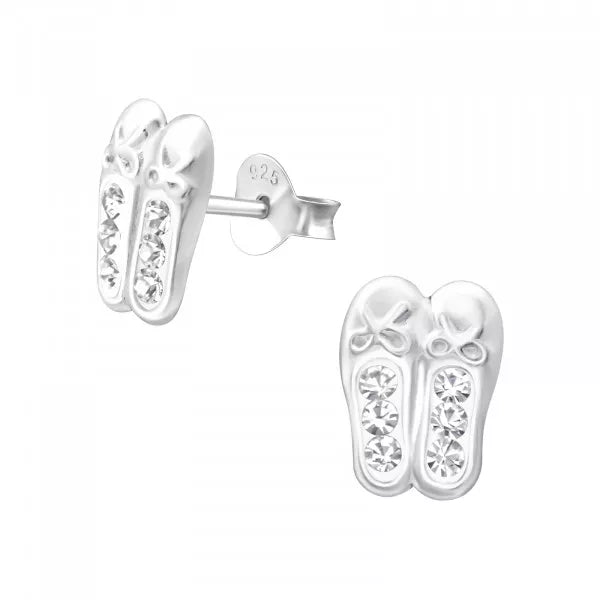 Ballet Shoes Stud Earrings