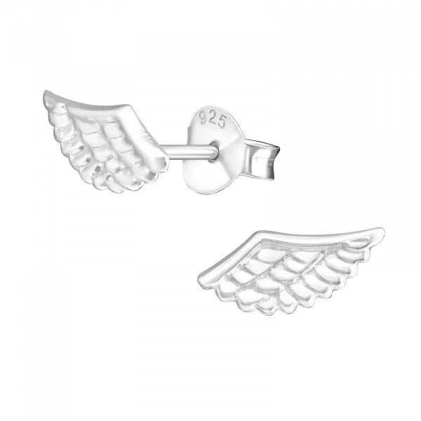 Angel Wing Stud Earrings