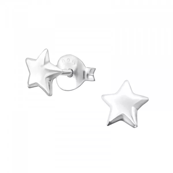 3D star Stud Earrings