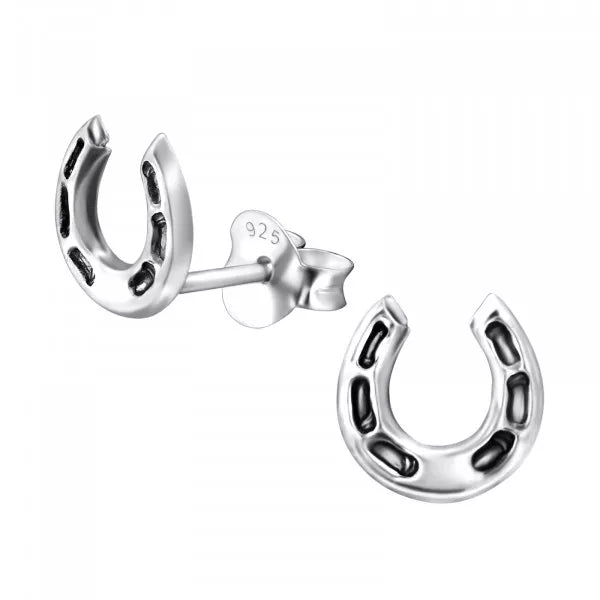 Horseshoe Stud Earrings