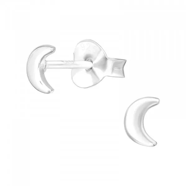 Mini moons Stud Earrings