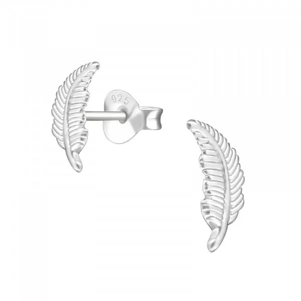 Feather Stud Earrings