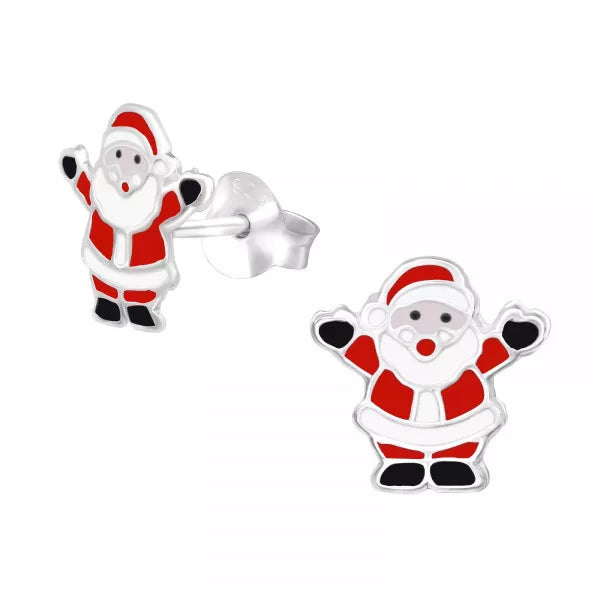 Father Christmas Stud Earrings