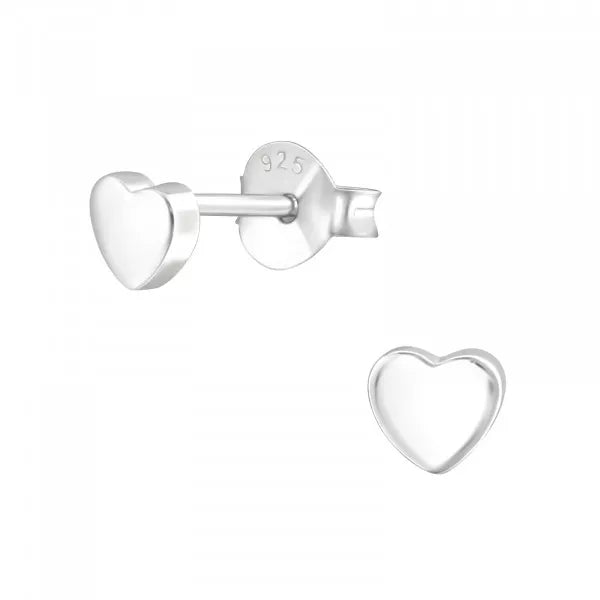 Mini Heart Stud Earrings