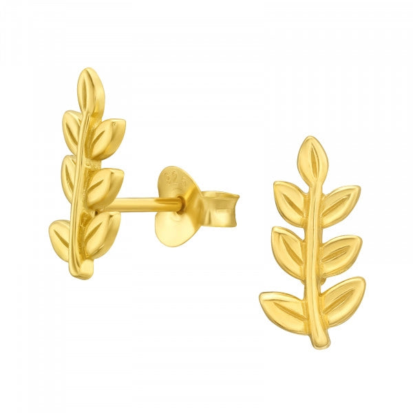 Leaves Stud Earrings