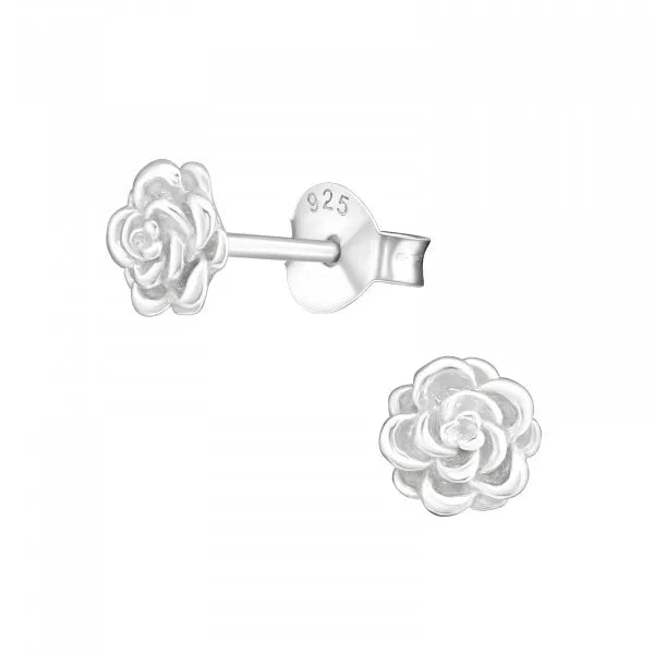 Rose Stud Earrings