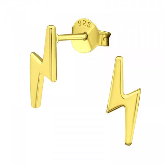 2 strike lightning Stud Earrings