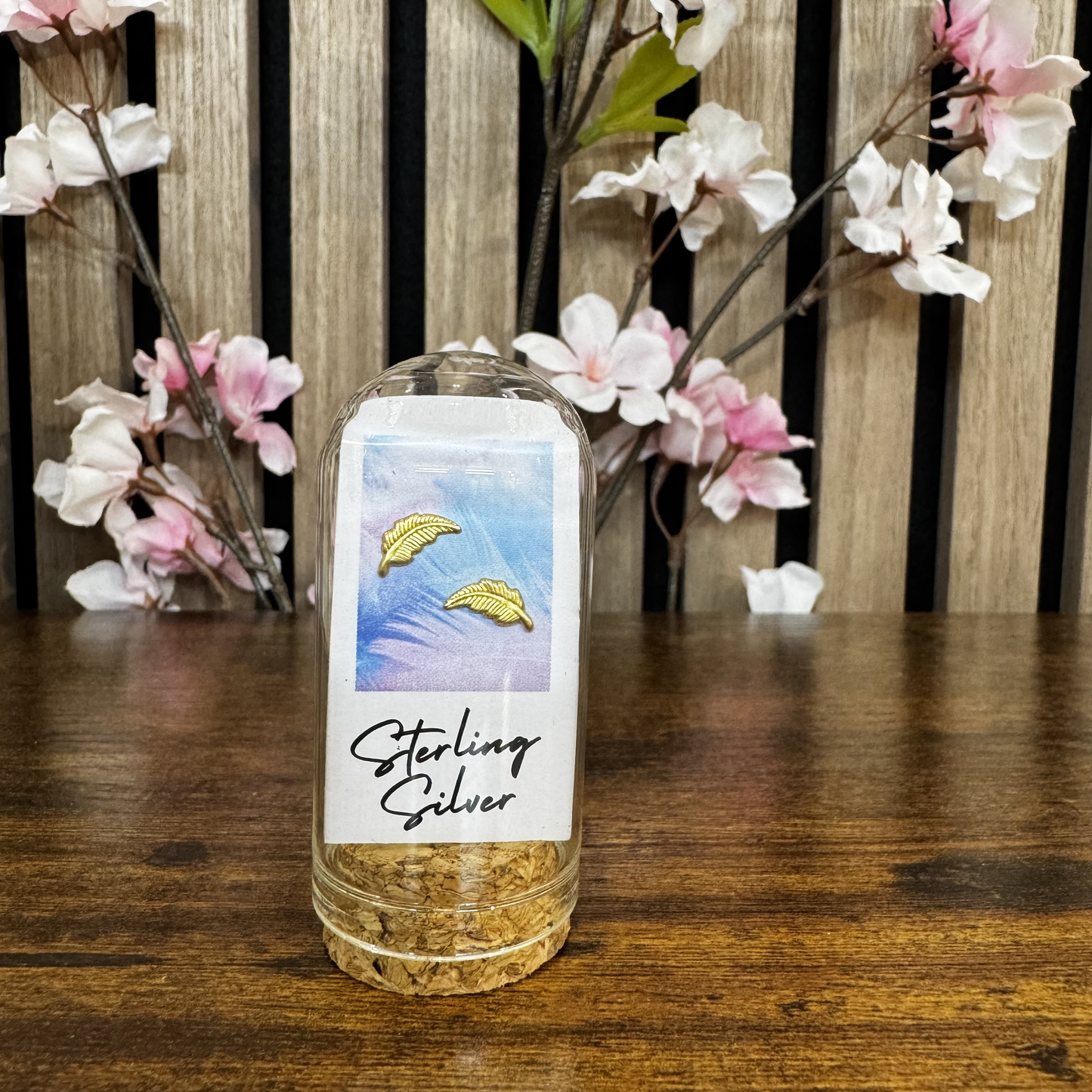 Feather - Gold Polaroid