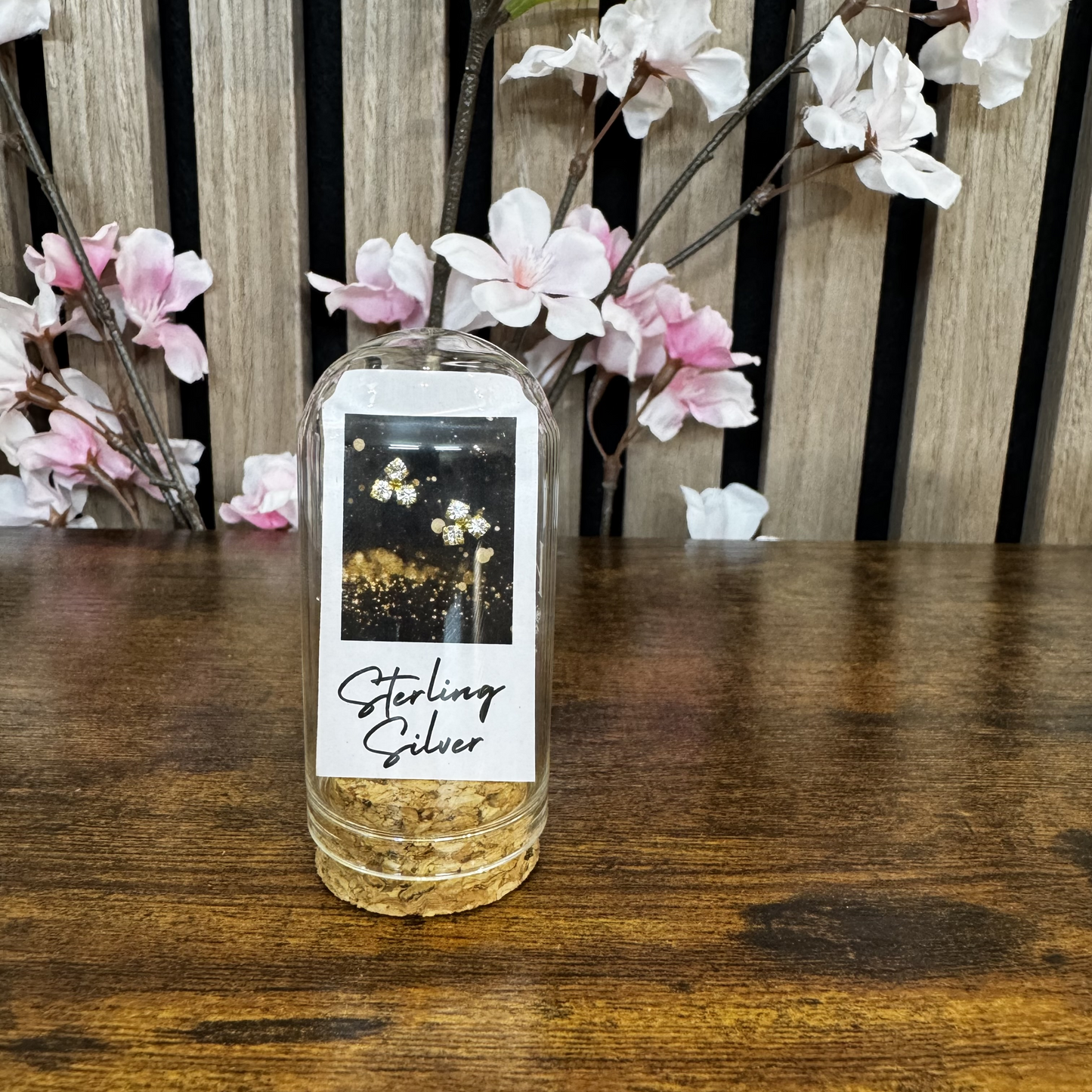 Crystal trio - Gold Polaroid