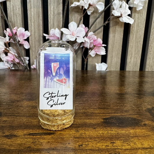 Pink sneakers Polaroid